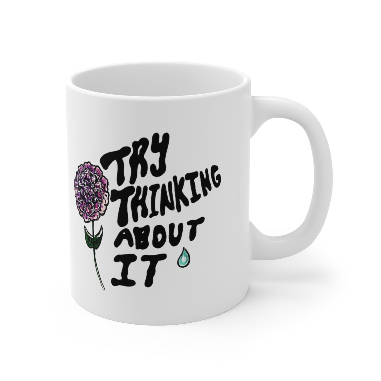 Try thinking about it mug