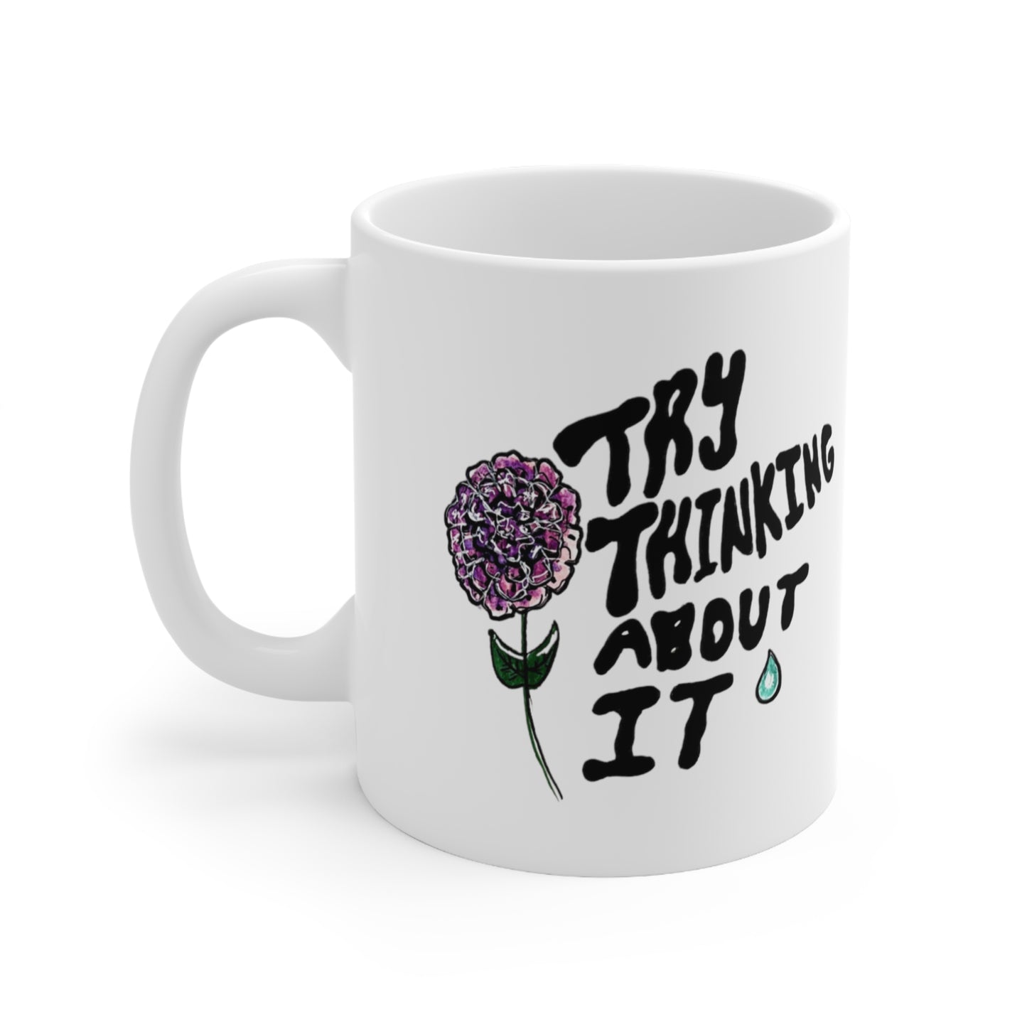 Try thinking about it mug